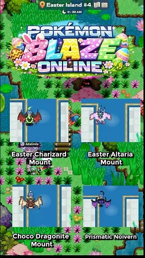 🐰 Easter Event is Live in Pokémon Blaze Online