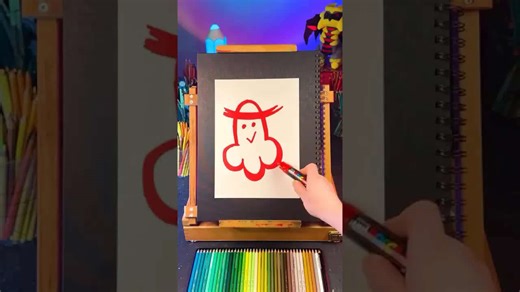 Drawing, but Paper is GIANT! - day 2 | Kauczuk