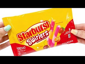 Starburst Swirlers - Unwrapping