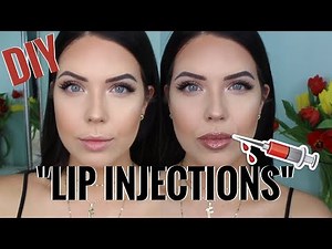 DIY “LIP INJECTIONS” – How to Get Huge Lips at Home in 2 Minutes! | Faith Drew