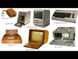 Tous l'histoire de Informatique jusqu'à nos jours