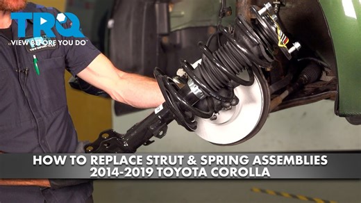 How to Replace Front Strut  Spring Assemblies 2014-2019 Toyota Corolla