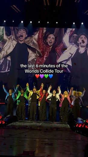 Los últimos momentos del Worlds Collide Tour