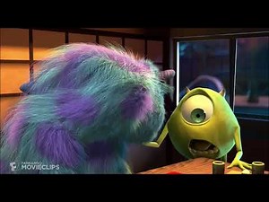 Monsters, Inc. (2001) - Boo at the Sushi Restaurant Scene (4/10) | Movieclips