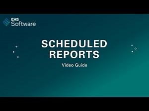 Scheduled Reports