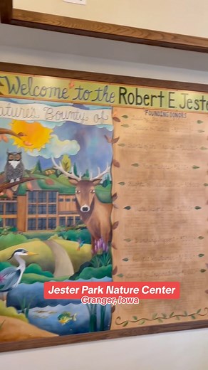 The Jester Park Nature Center is located in Granger, lowa and offers 1,600 acres of prairie, wetlands, and forests for visitors to explore. #freeactivities #iowastate #grangeriowa Polk County Conservation Jester Park Nature Center | Iowa Lovers
