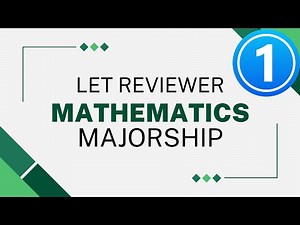 FINAL COACHING | MATH MAJORS 1 | LET REVIEWER
