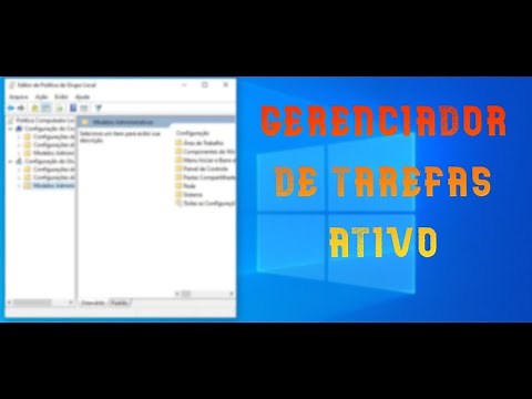 Como Ativar o Gerenciador de tarefas Windows 10
