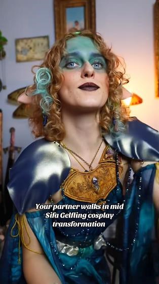 Sifa Gelfling cosplay transformation unveiled
