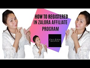 HOW TO REGISTERED ZALORA AFFILIATE PROGRAM | INVOLVE ASIA | #AffiliateMarketing #InvolveAsia