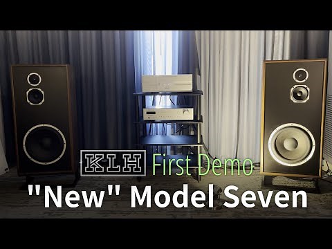 KLH New Model Seven x Bryston First Demo in the world | Unveiling KLH Model Seven at AXPONA 2023