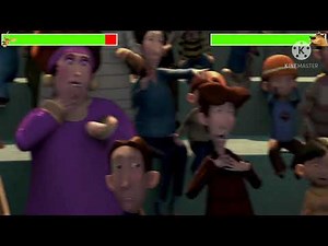 Open Season (2006) Stage Attack with healthbars