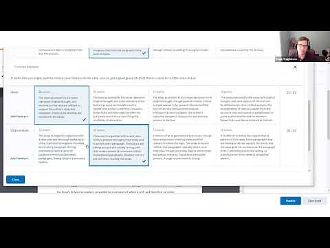 Easily evaluate and assess students with rubrics in Brightspace