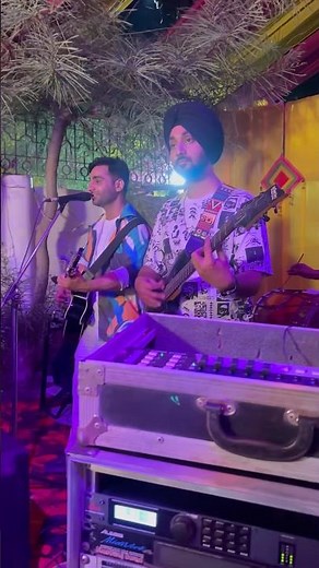 Professional Live Sound Setup for Band Show