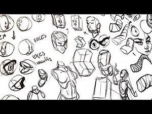 Learning how to use basic shapes In your drawings (Core component in drawing !!)