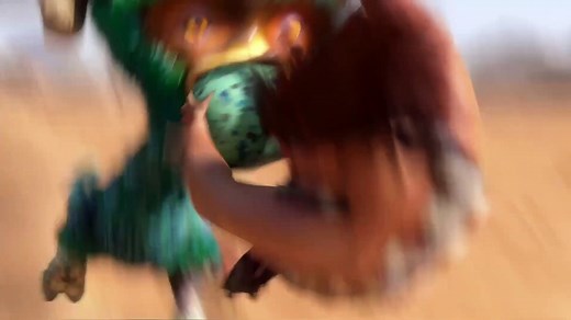 The Croods Movie Clip - Hunting for Breakfast