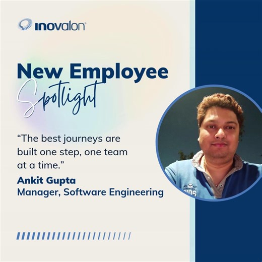 🌟 New Hire Spotlight 🌟 We’re excited to welcome Ankit Gupta to Inovalon as Manager, Software Engineering in our Provider Business Unit. Ankit will be leading the CMMP application, guiding development and QA teams, driving product ownership, and delivering scalable, user-focused solutions that advance our mission of improving healthcare through data and technology. We’re thrilled to have you on the team, Ankit. Welcome to #TeamInovalon! Ready for a rewarding career? Check out our opportunities: