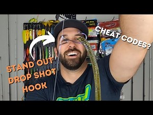 Fishing The Stand Out Drop Shot Hook ft. Burly Fishing