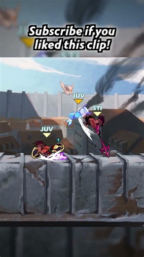 Double Aurus Team Combo! (made with ‪@StifBH‬ ) #brawlhalla #shorts