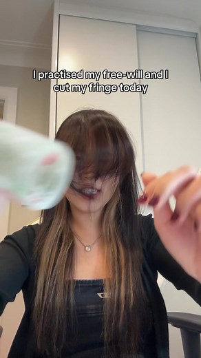 Im being dramatic it was a trim but still i like it