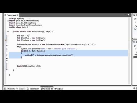 Ejercicio en Java - evaluar arreglo de numeros primos