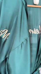 Emerald Silk Robe, Sage Green Robe, Be My Bridesmaid, Satin Robes, Personalized Robes, Bridal Party Robes, Bridesmaid Robes, Bride Robe - Etsy