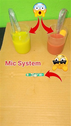 Mic System switch on off water flow project hack #dcmotor #waterpump