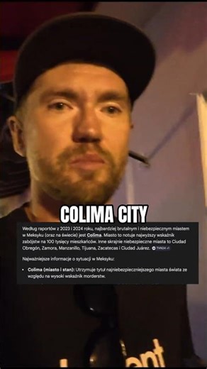 The Most Violent City at Night Colima city