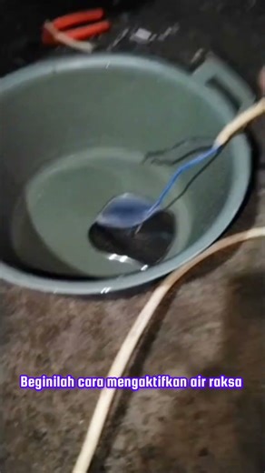Tutorial cara mengaktifkan air raksa dengan mudah #shorts #goldnuggets