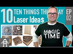 10 Gift Laser Projects in 10 min (not for money)