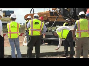 RollCon: Roller Compacted Concrete Demonstration