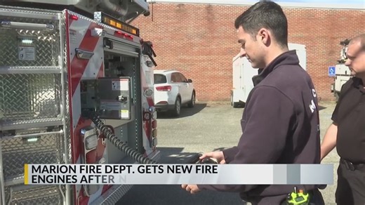Marion Fire Department snags new ladder truck after 30 years without replacement | Haystack News