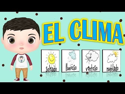 💨☀⛈ el clima para niños | tipos de clima video educativo ⛈ ☀💨