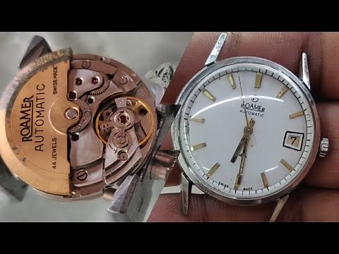 How to repair a roamer watch? Assembly & Disassembly of roamer cal.471 #watches #swiss