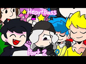 Friday Night Funkin' Heartbass but everyturn a different character sing it Animation PART 2