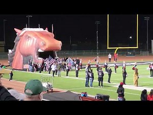 Shallowater mustangs entrance pt 2 of 2022 (1st round playoffs)