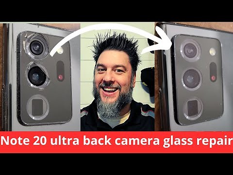 Galaxy Note 20 ultra camera glass replacement [385]