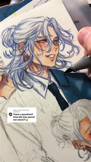 Alcohol Marker Tutorial: Fall in Love You False Angels Art