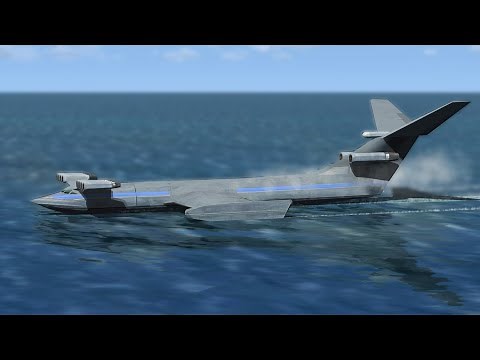 Flying The Caspian Sea Monster - Ground Effect Vehicle