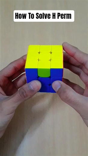 H Perm Tutorial || Pll algorithms 🔥🔥