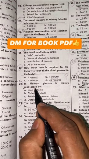 Medical Knowledge on Instagram: "Renal system anatomy MCQs #renal #kidney #anatomy #mcq #quiz #medicalknowledge #reels"