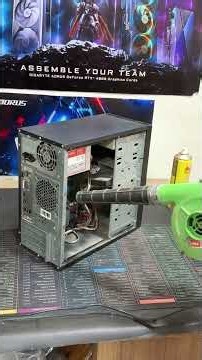 🔥 How to Clean Your PC Properly 🧹 | Remove Dust & Improve Performance #pcupgrade #cleaning #pc