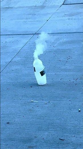 Cool dry ice experiment
