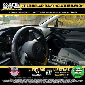 2022 Subaru Crosstrek Sport AWD CERTIFIED Used Crossover SUV Stk S26R4A