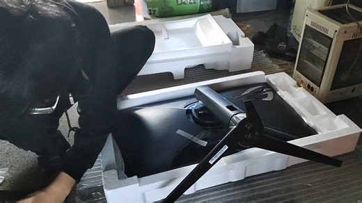 4K32寸电脑显示器开箱 安装（华硕ROG XG32UQ绝神）