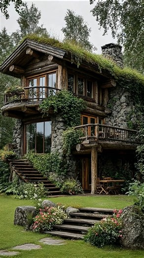 Gorgeous 😍 | Log Cabin Ideas