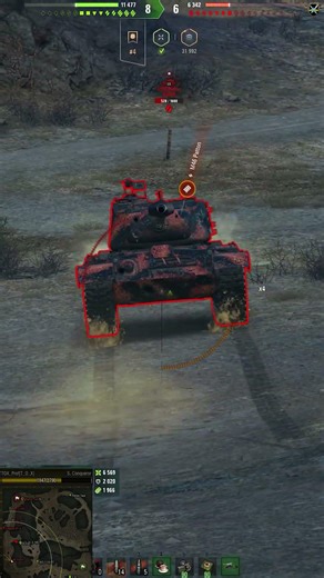 Super Conqueror video in Ultra HD 4K🔝 8504 dmg, 6 kills, 1590 exp 🔝 WoT ✔️ #Shorts 3