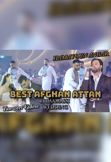 Traditional Afghan Attan Dance for Weddings