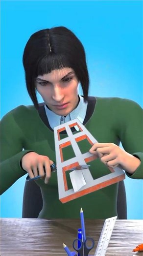 कागज के एक टुकड़े के दोनों