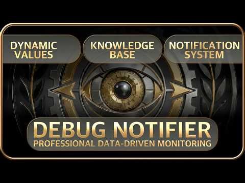 Debug Notifier Showcase | UE5 Runtime Monitoring & Knowledge Base System